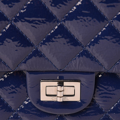 Chanel Patent Quilted 2.55 Reissue 226 Flap Navy 11 of 13