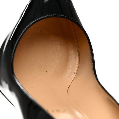 Christian Louboutin Patent Pigalle 100 Pumps 38 Black 9 of 13