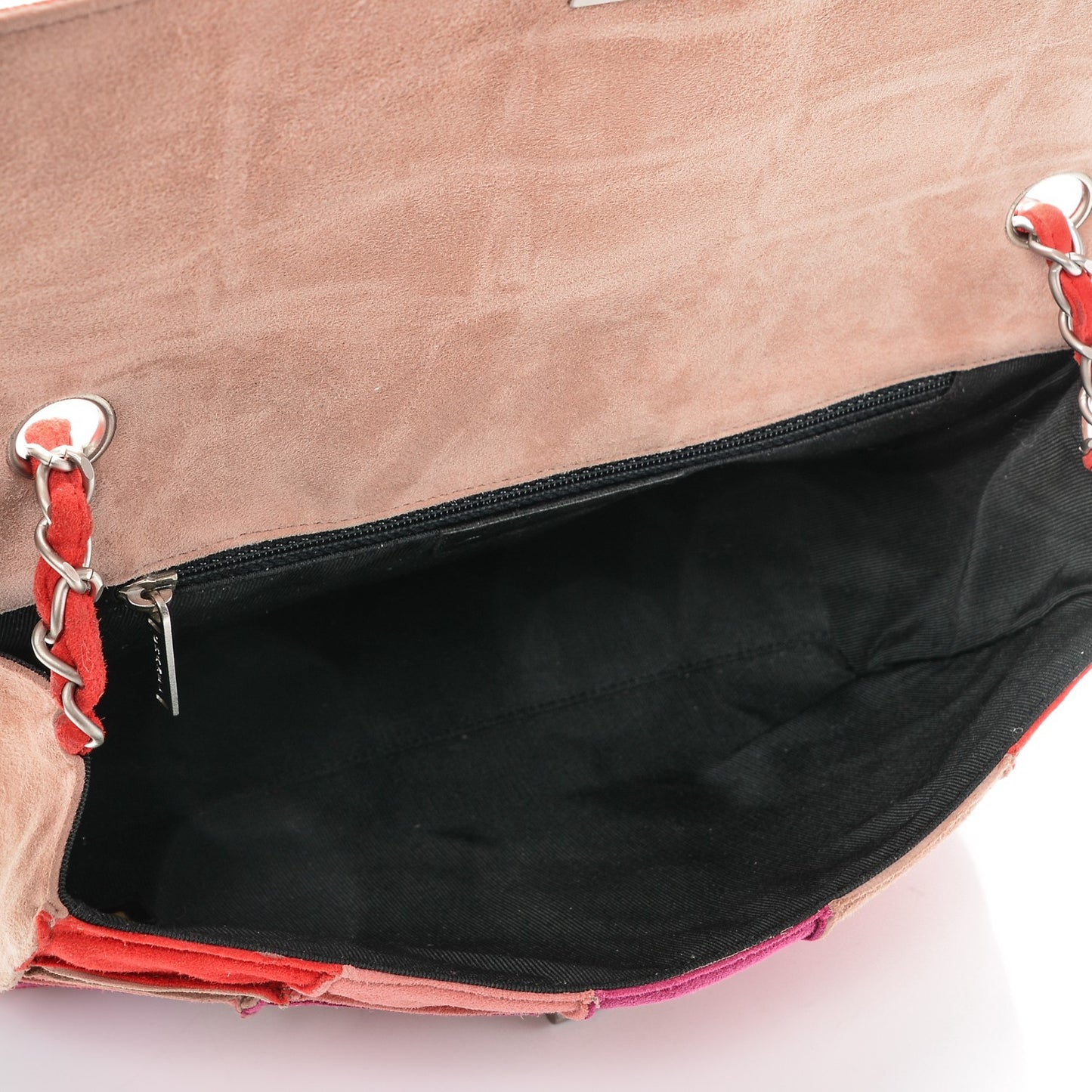 Suede Patchwork Medium Mademoiselle Flap Multicolor