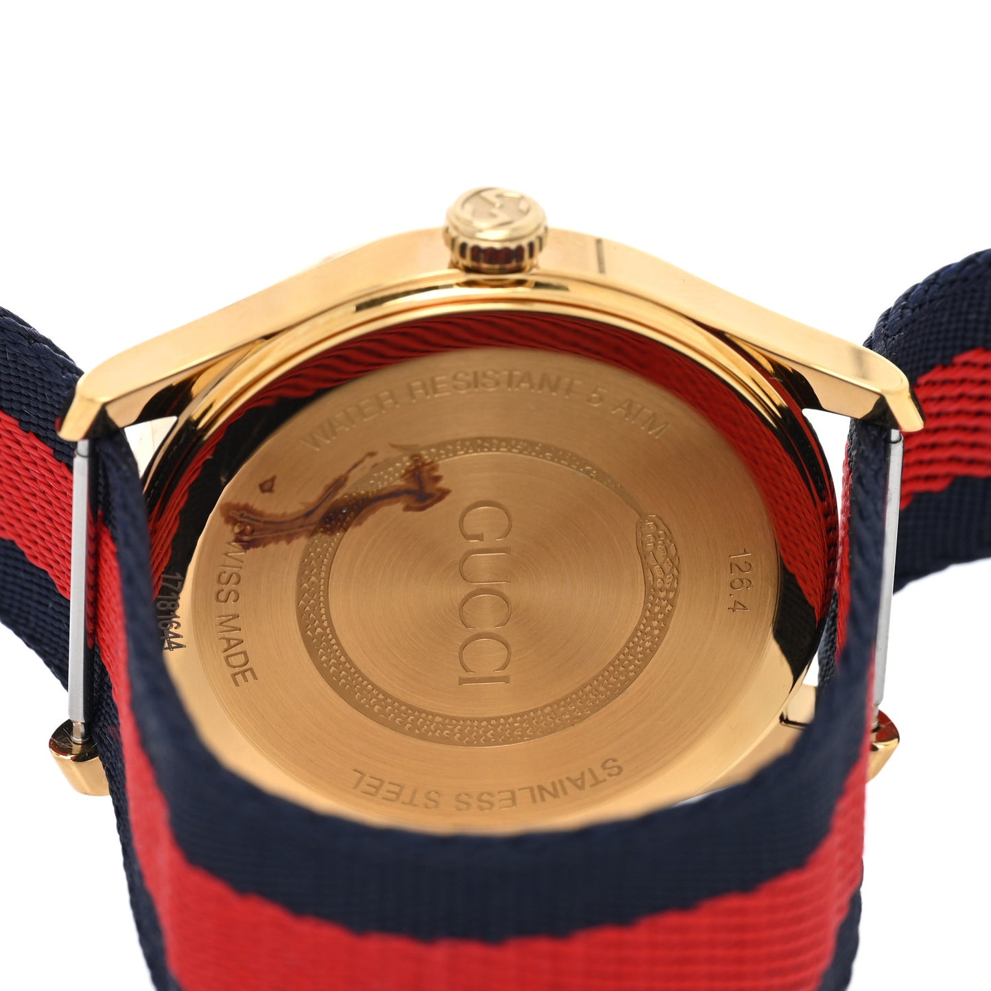 Stainless Steel Nylon 38mm Le Marche Des Merveilles Bee Quartz Watch Navy