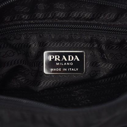 Prada Tessuto Nylon Messenger Bag Black 6 of 10