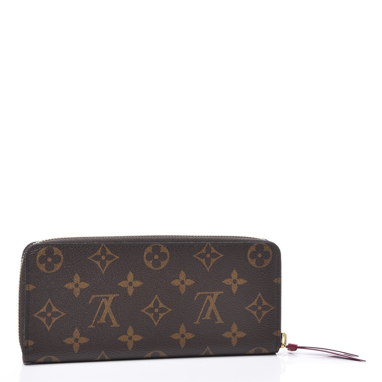 Monogram Clemence Wallet Fuchsia