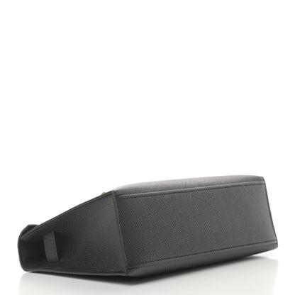 Hermes Epsom Kelly Pochette Clutch Black 4 of 10