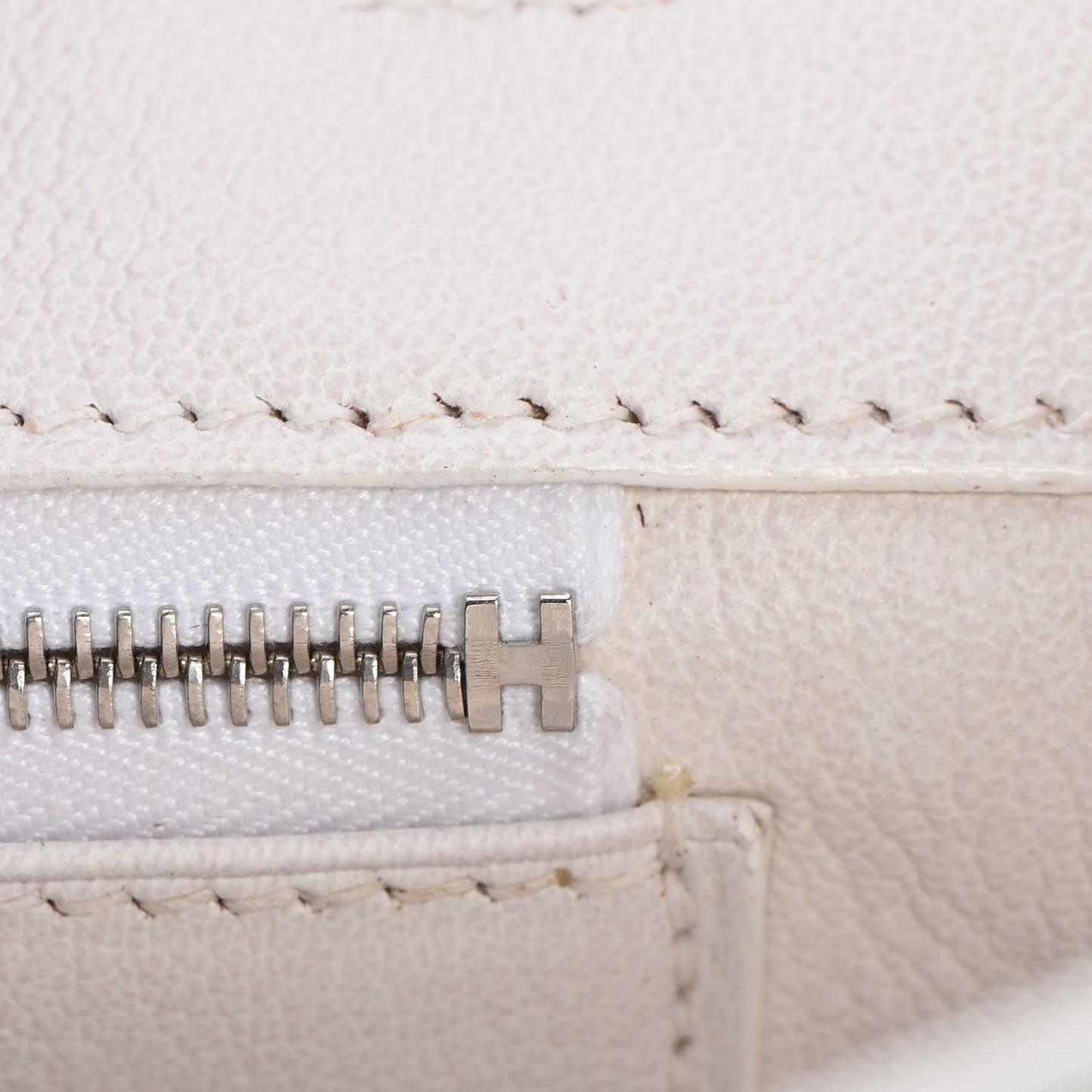 Taurillon Clemence Birkin 30 White