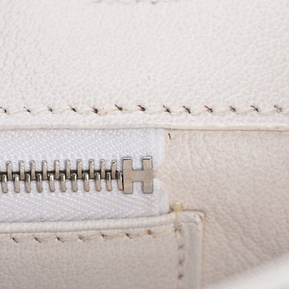 Hermes Taurillon Clemence Birkin 30 White 12 of 30