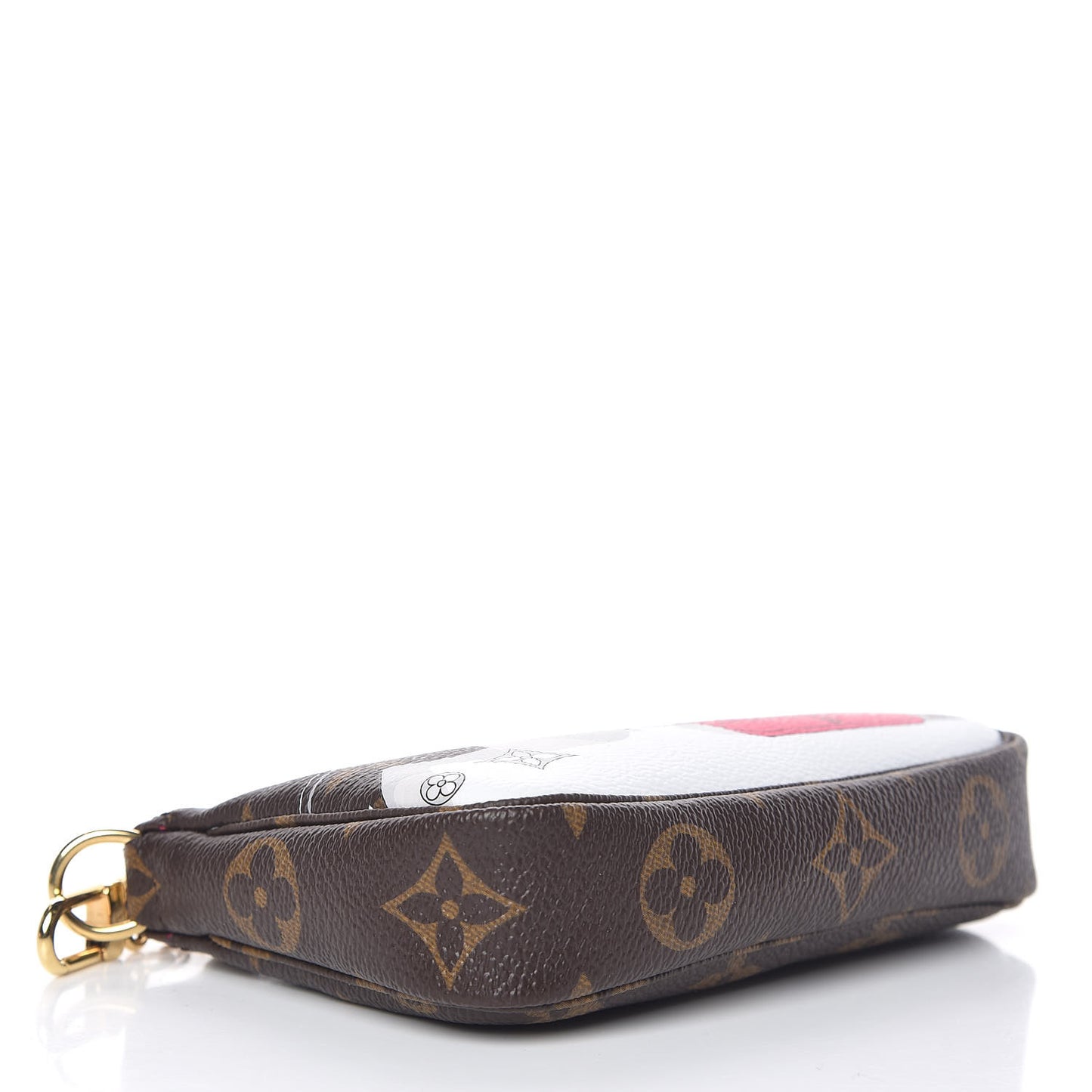 Monogram 2019 Christmas Animation Mini Courchevel Pochette Accessories Fuchsia