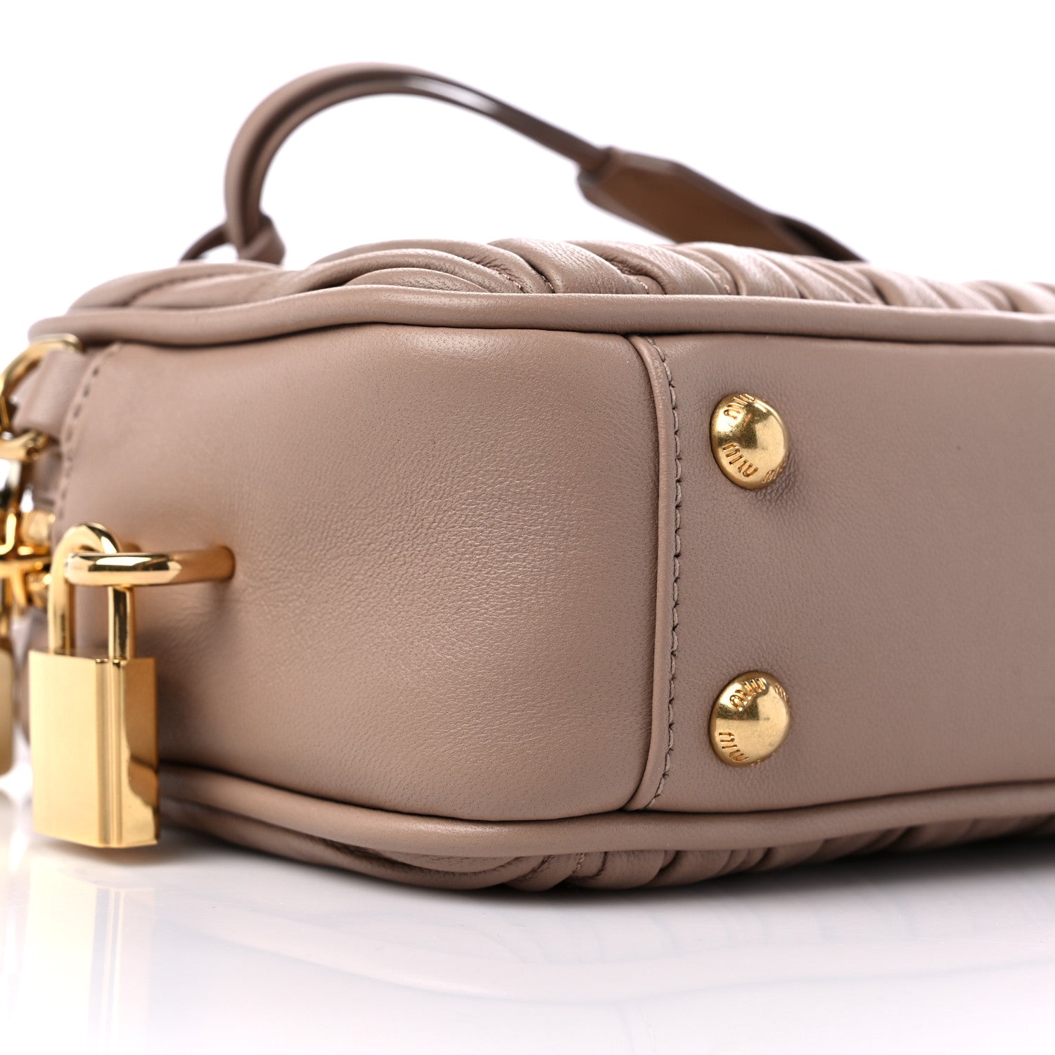 Miu Miu Nappa Matelasse S Narrow Arcadie Cameo 6 of 7