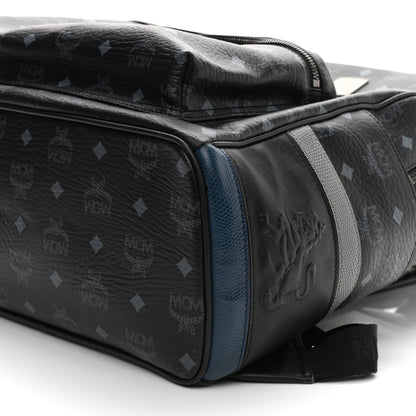 MCM Visetos Medium Stark Backpack Black 10 of 12