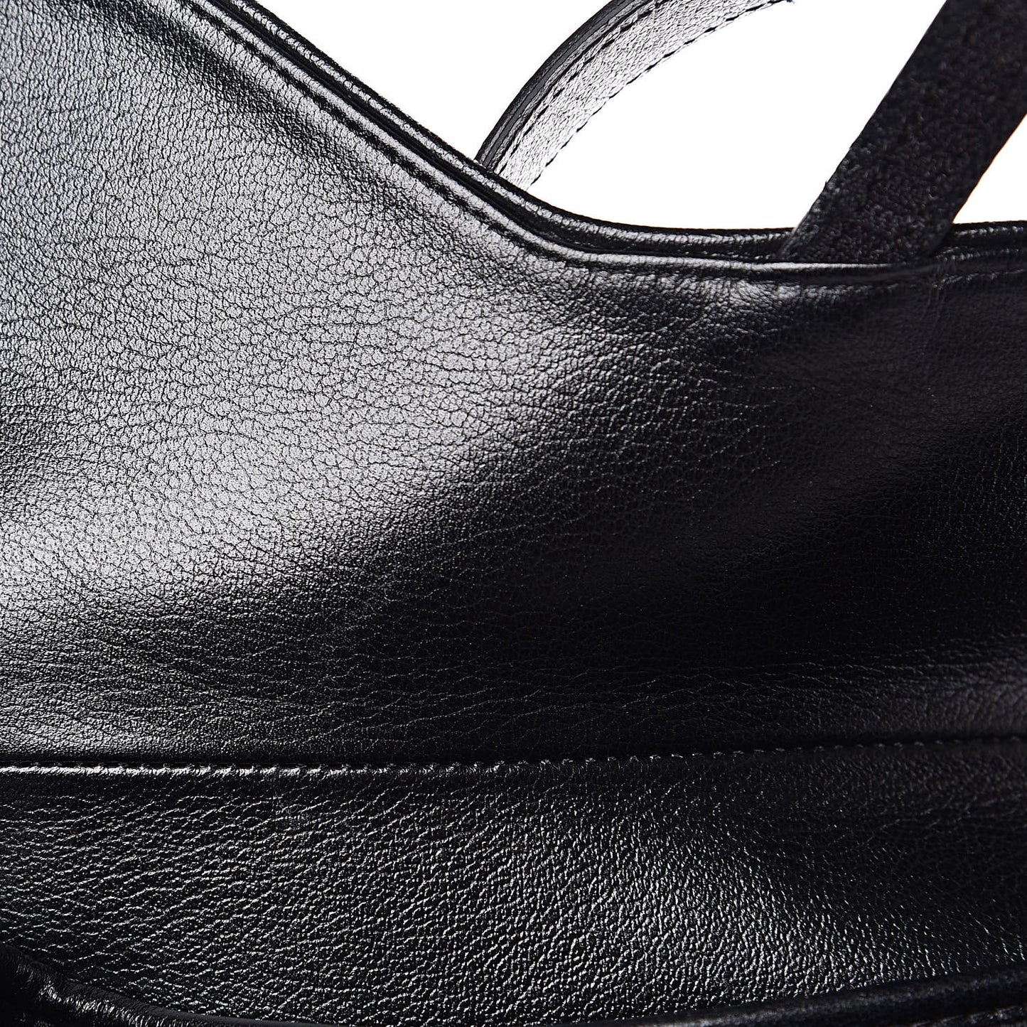 Calfskin Saddle Bag Black