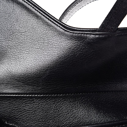 Christian Dior Calfskin Saddle Bag Black 12 of 12