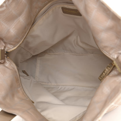 Chanel Nylon Travel Large Tote Beige 5 of 14