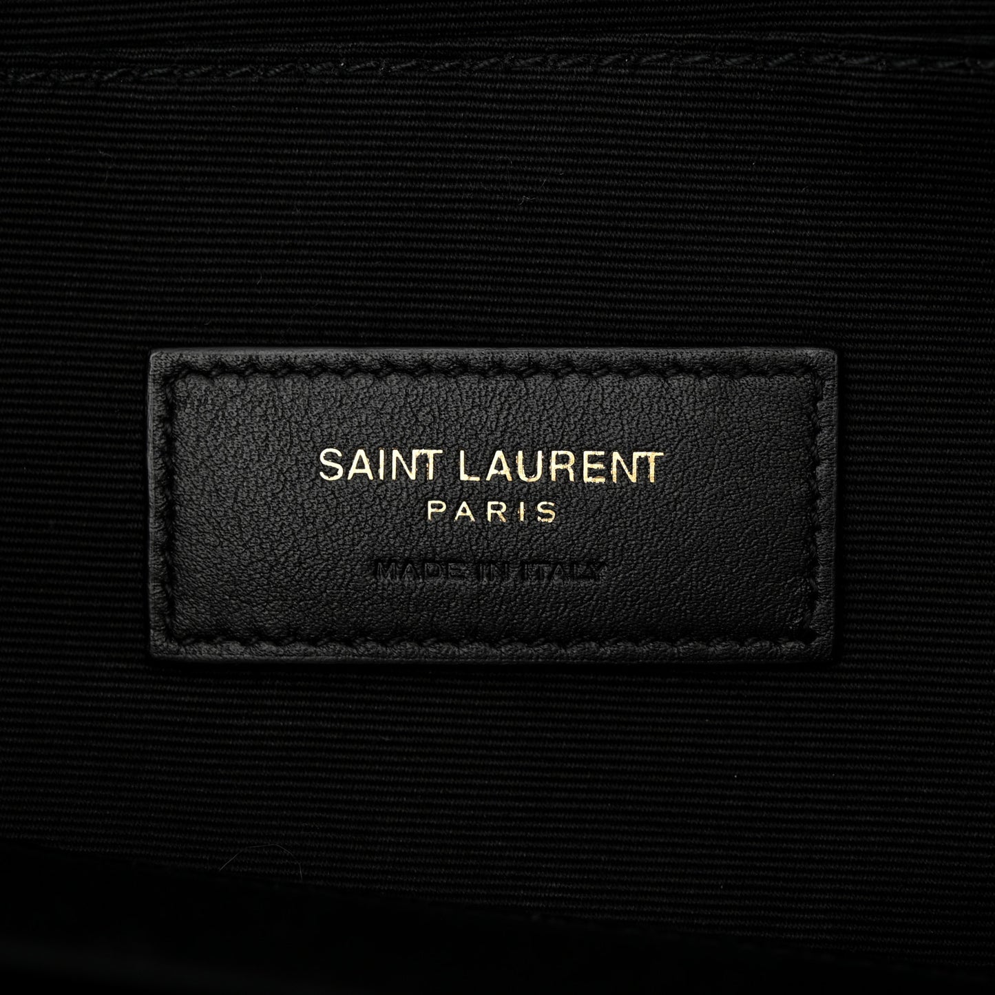Grain De Poudre Monogram Belt Bag Black