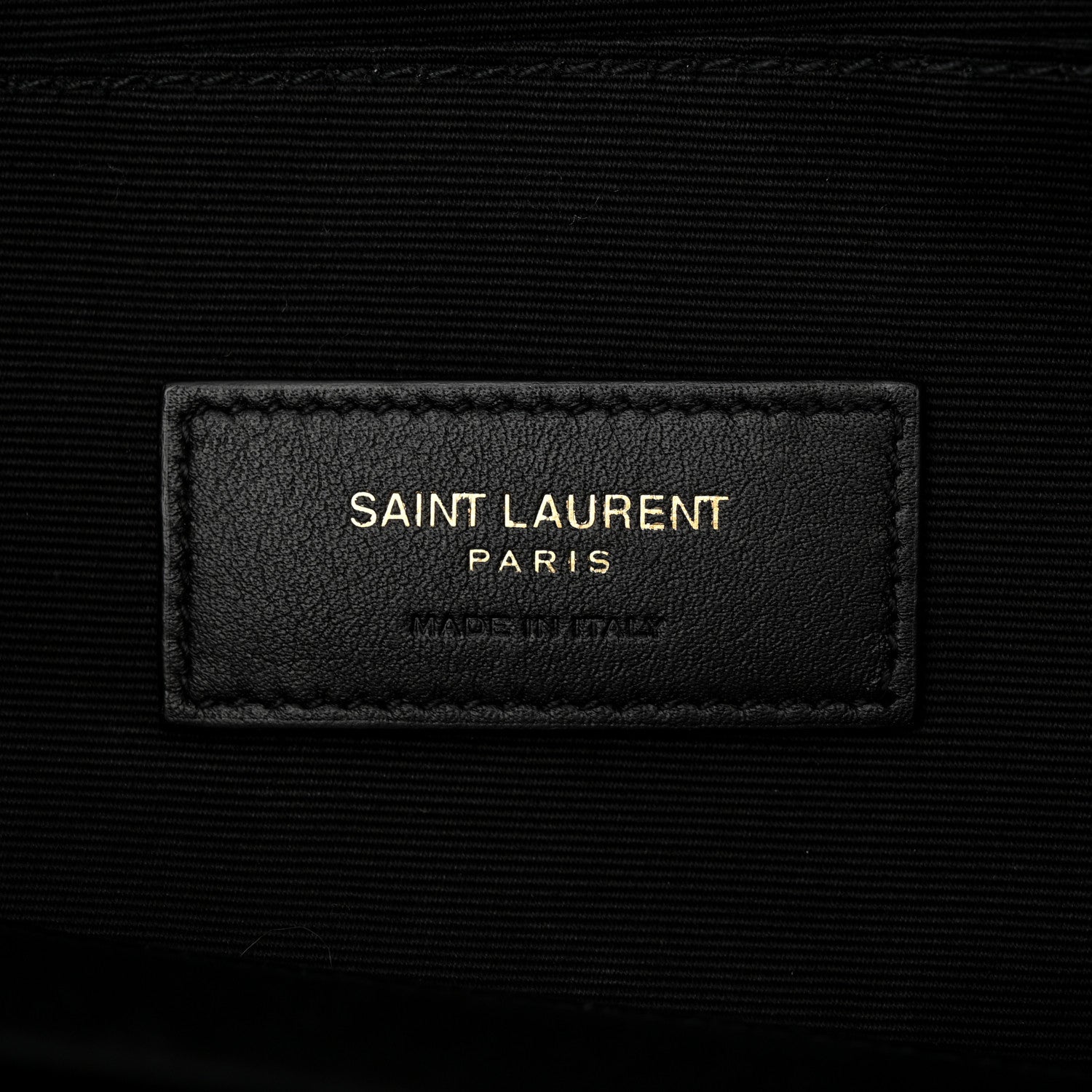Saint Laurent Grain De Poudre Monogram Belt Bag Black 6 of 10