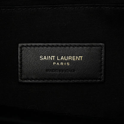Saint Laurent Grain De Poudre Monogram Belt Bag Black 6 of 10