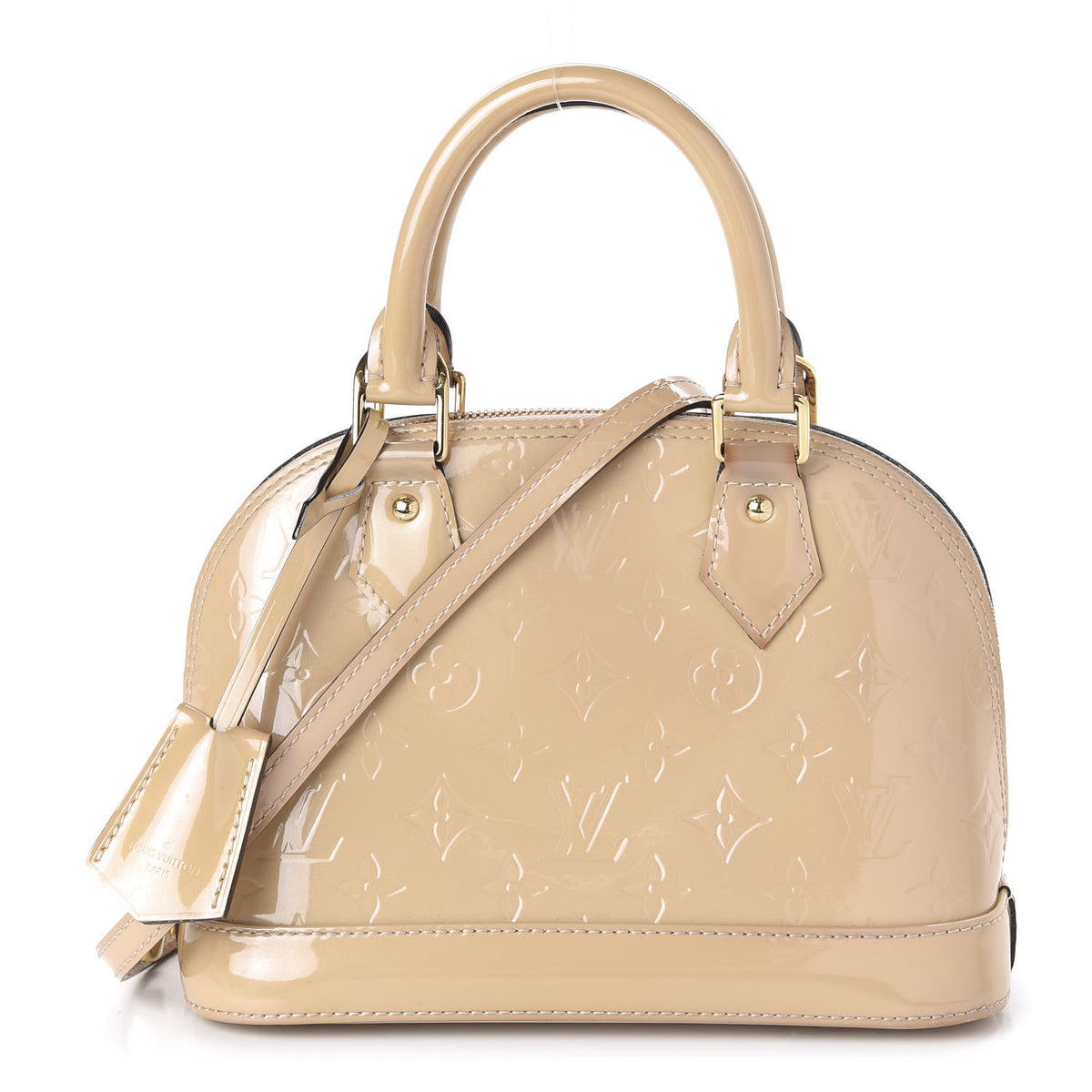 Louis Vuitton Vernis Alma BB Dune 1 of 9