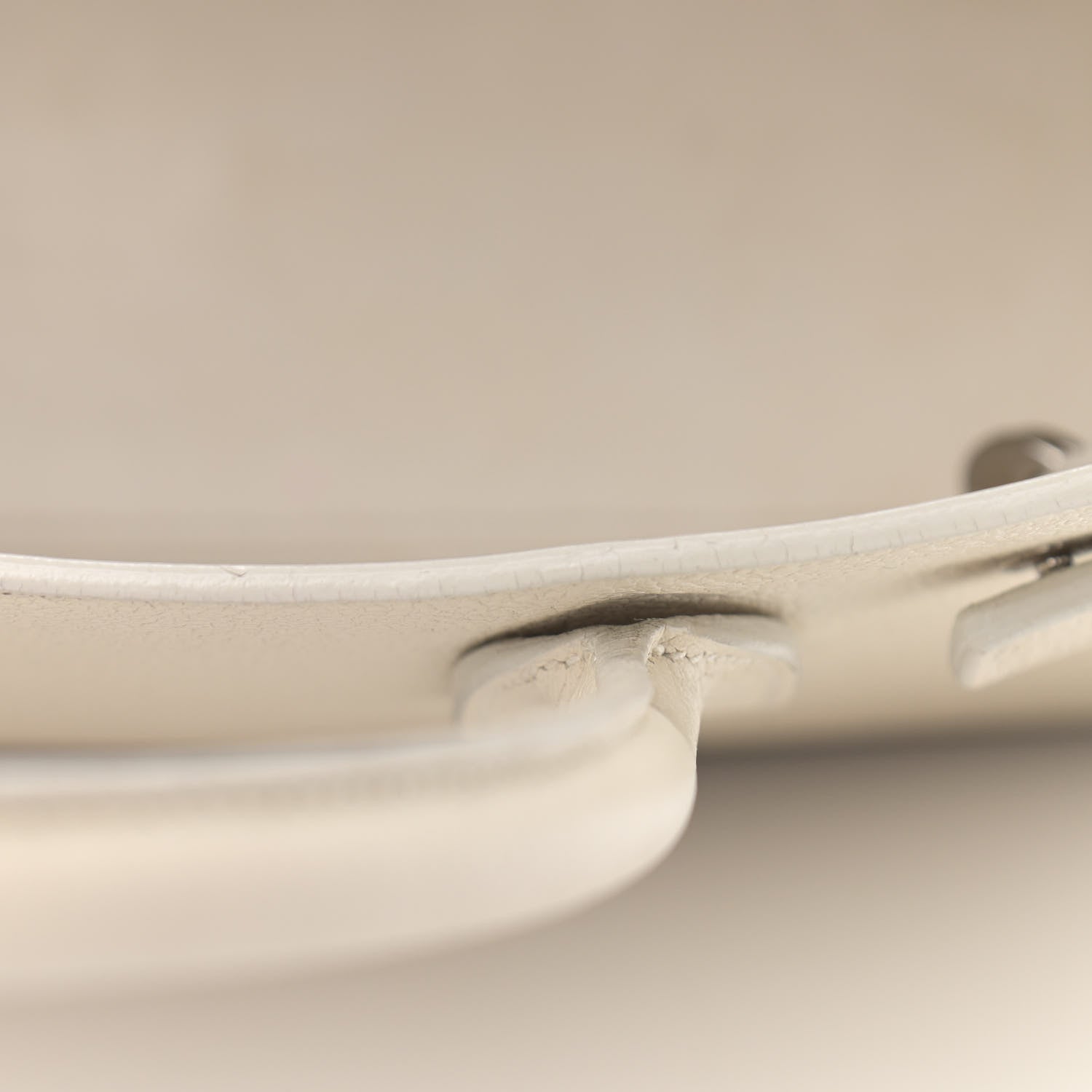 Saint Laurent Grained Calfskin Baby Sac De Jour White 12 of 28