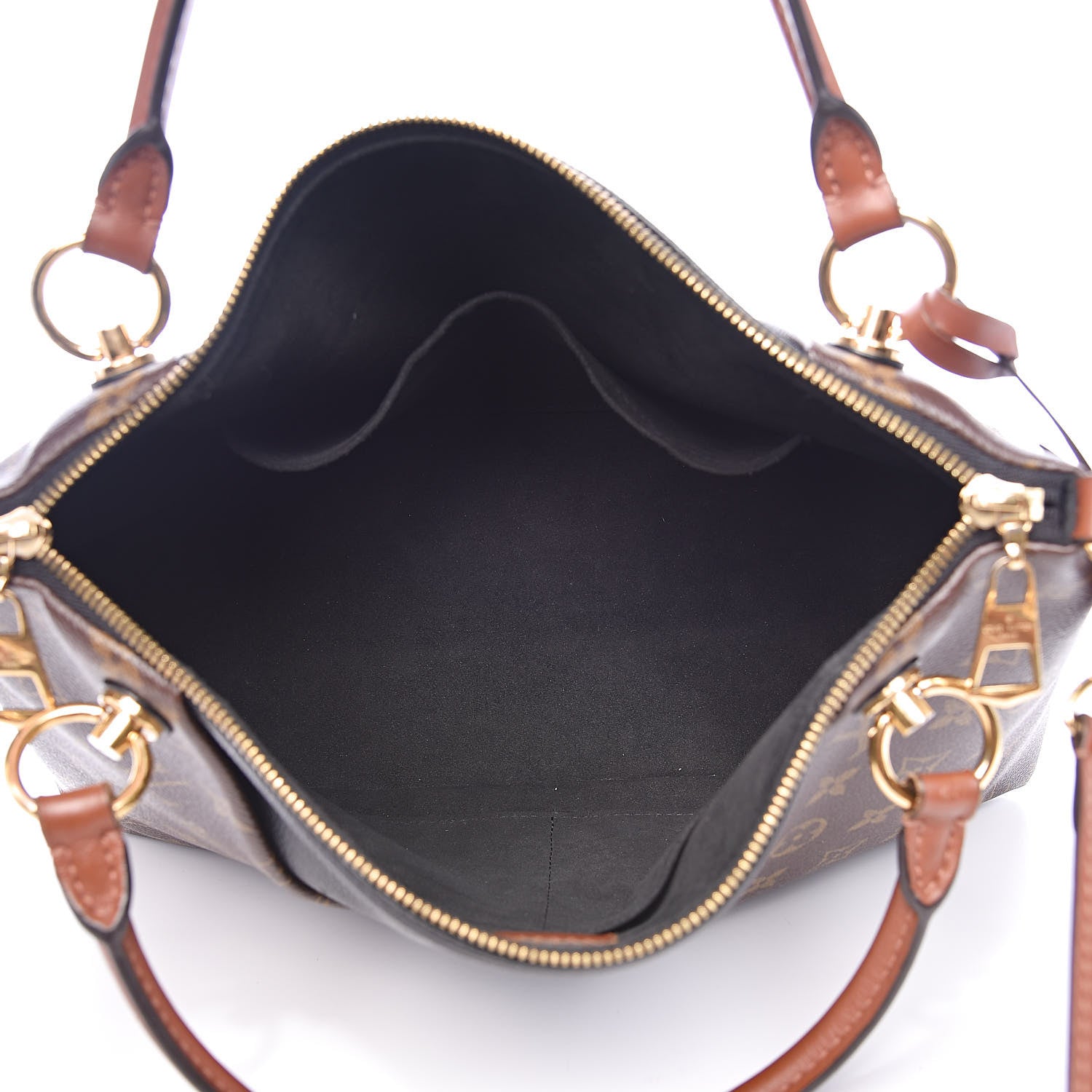 Louis Vuitton Monogram V Tote MM Black 5 of 16