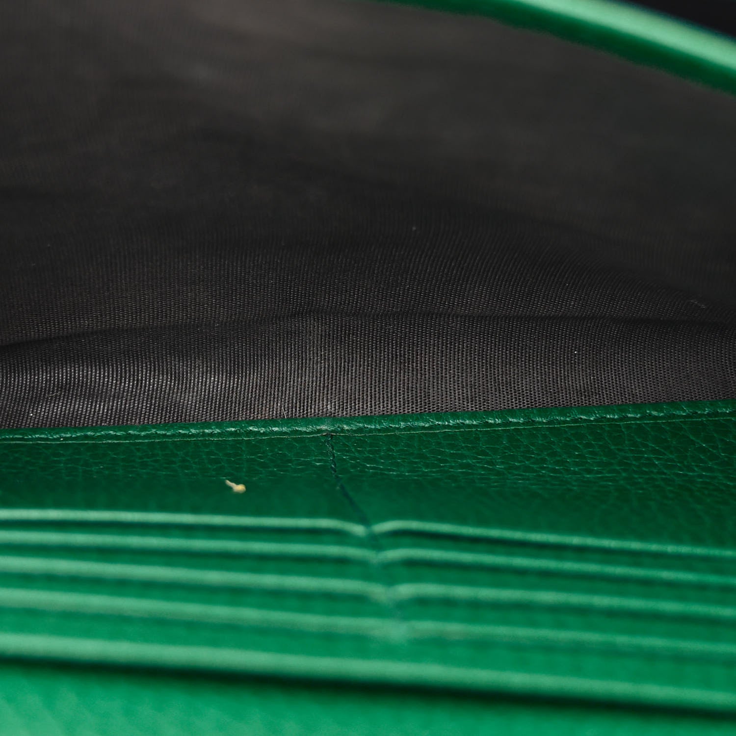 Gucci Calfskin Mini Dionysus Chain Wallet Emerald 7 of 13