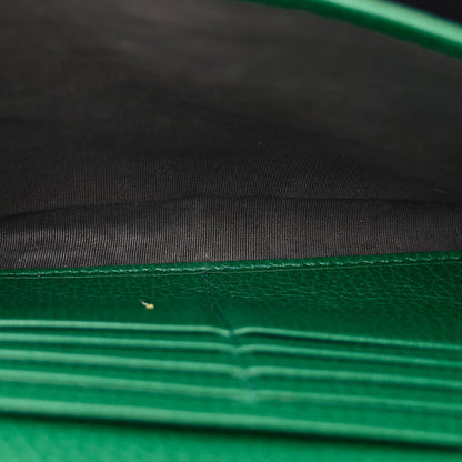 Gucci Calfskin Mini Dionysus Chain Wallet Emerald 7 of 13