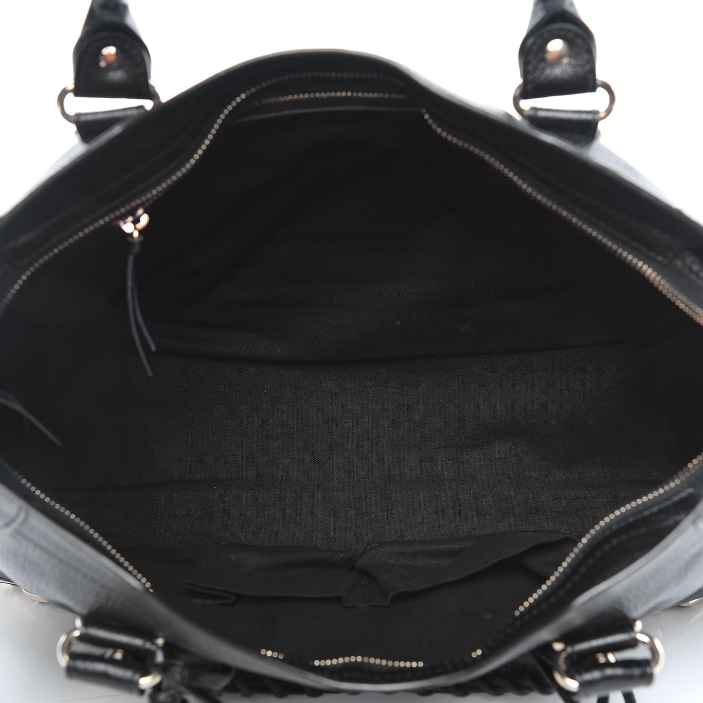 Chevre Gold Metallic Edge Hardware City Black