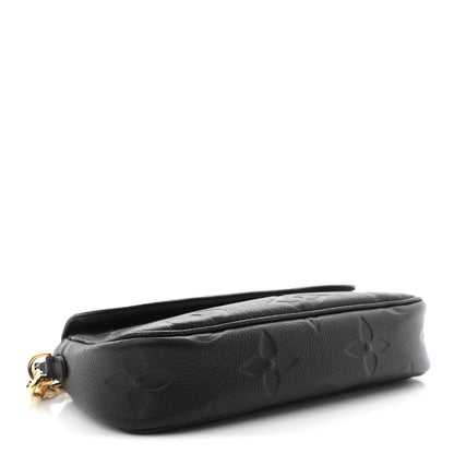 Louis Vuitton Empreinte Monogram Giant Ivy Wallet On Chain Black 4 of 9