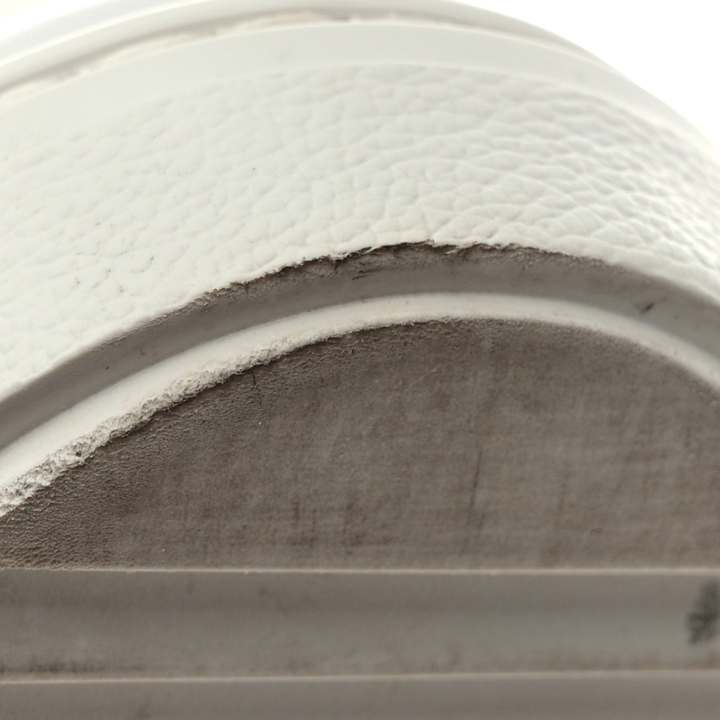 Calfskin Monogram Debossed Time Out Sneakers 38 Black