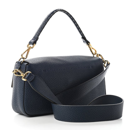 Fendi Cuoio Romano Selleria Baguette Dark Blue 3 of 9