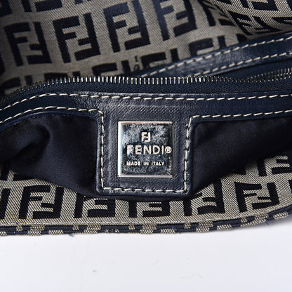 Fendi Zucchino Mama Baguette Navy 6 of 14