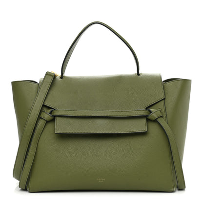 Celine Baby Grained Calfskin Mini Belt Bag Green 1 of 9