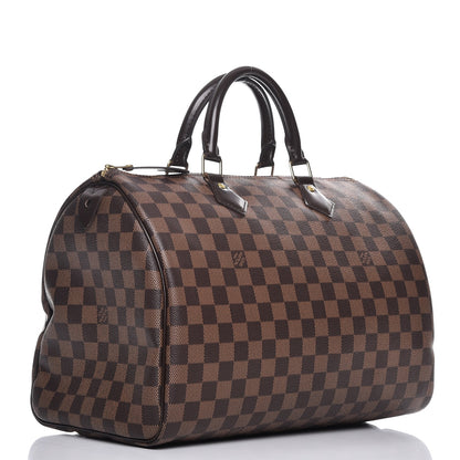 Louis Vuitton Damier Ebene Speedy 35 3 of 11
