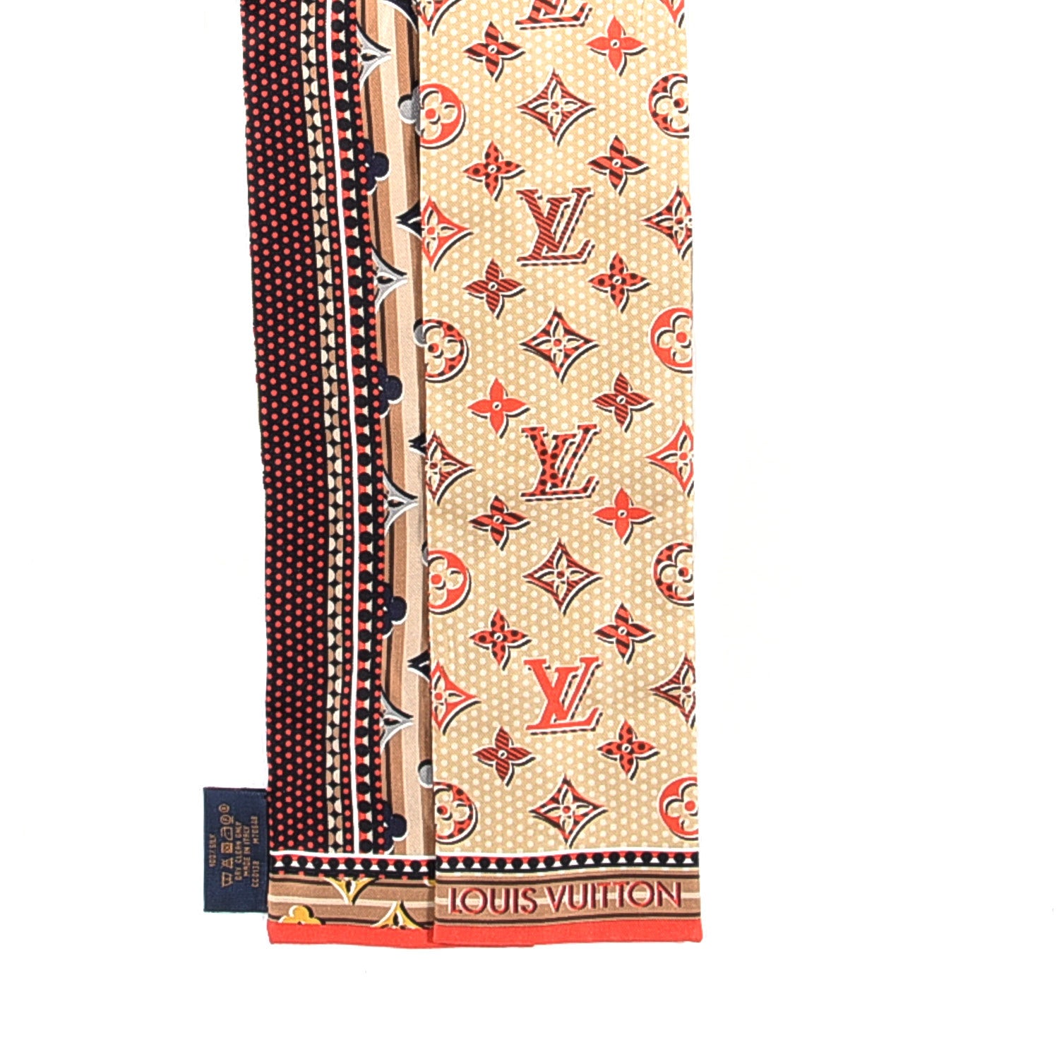 Louis Vuitton Silk Monogram Mondots Bandeau 2 of 3