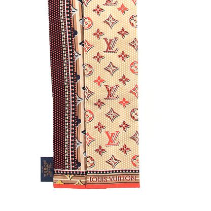 Louis Vuitton Silk Monogram Mondots Bandeau 2 of 3