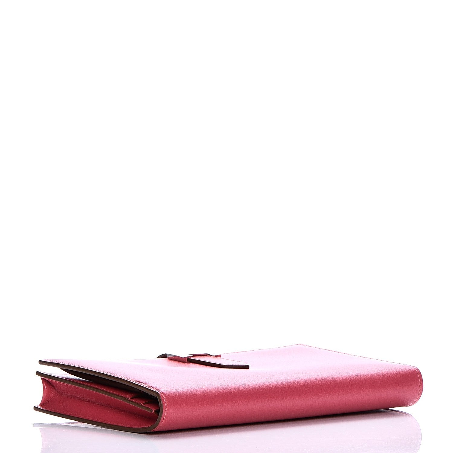 Hermes Tadelakt Bearn Gusset Wallet Rose Azalee 5 of 10
