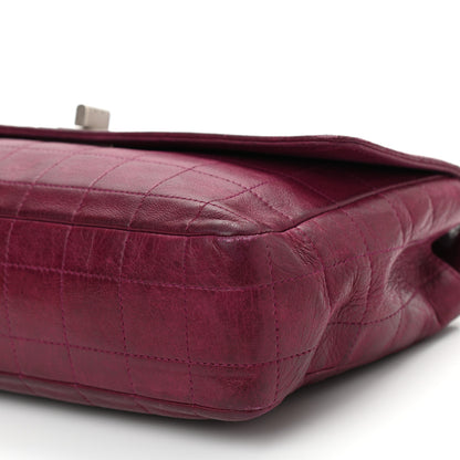 Chanel Lambskin Chocolate Bar Mademoiselle Flap Purple 10 of 11