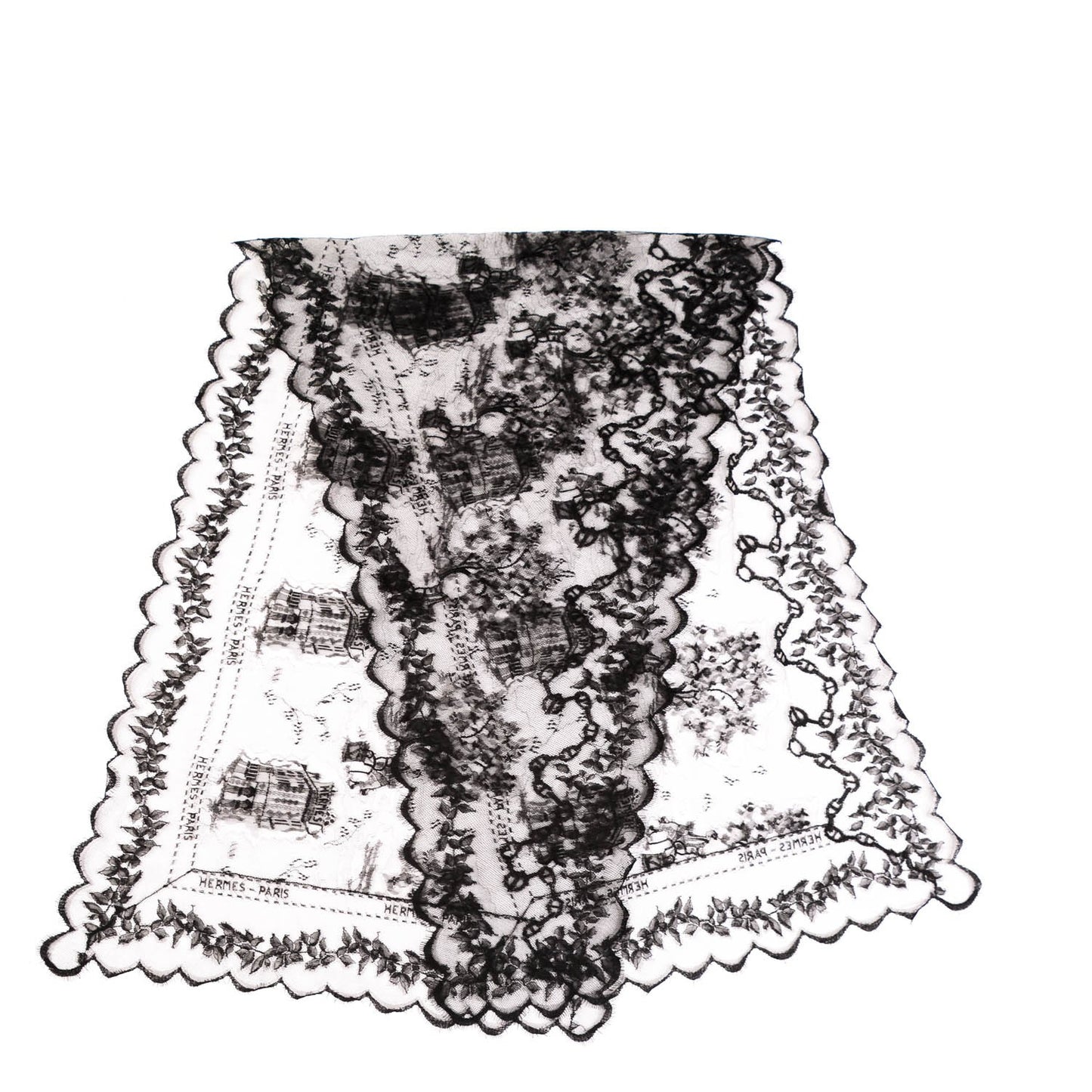 Dentelle Stole Black