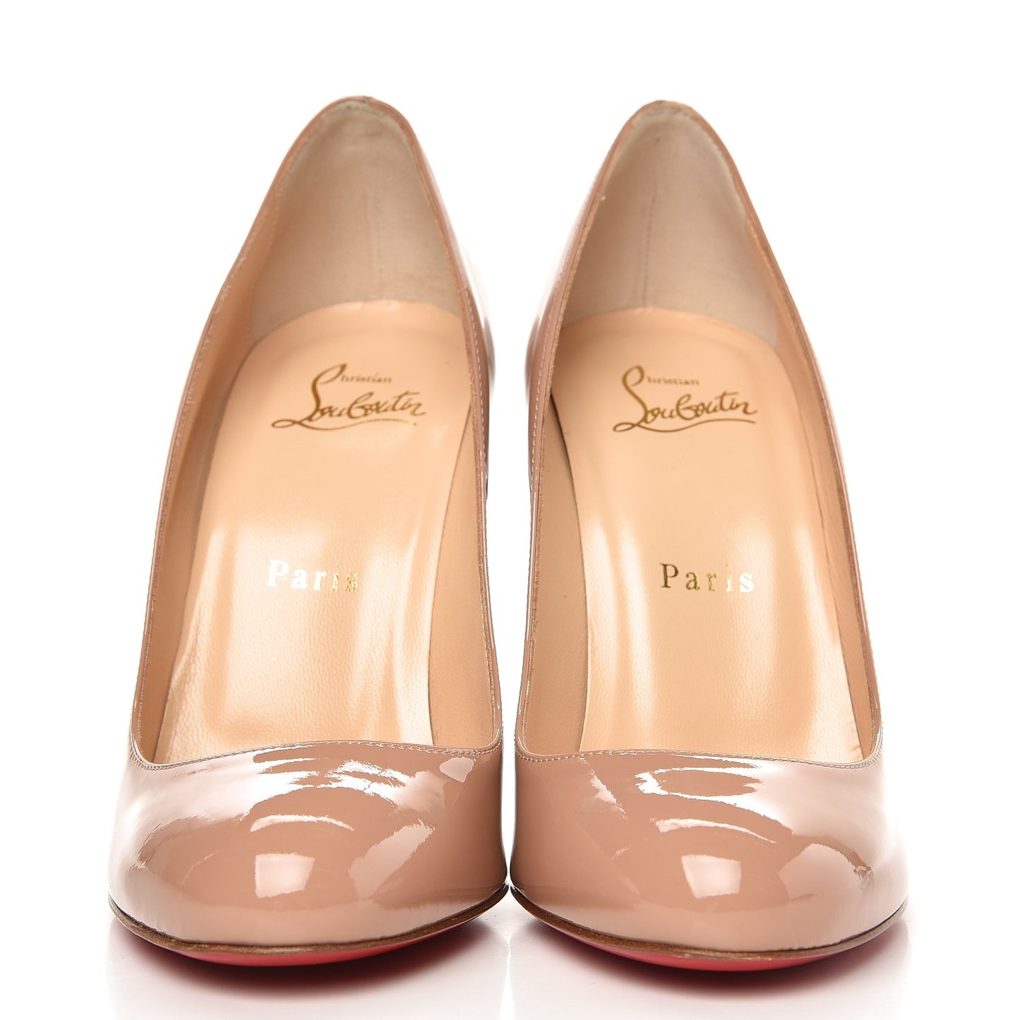 Patent Ron Ron 100 Pumps 37 Nude
