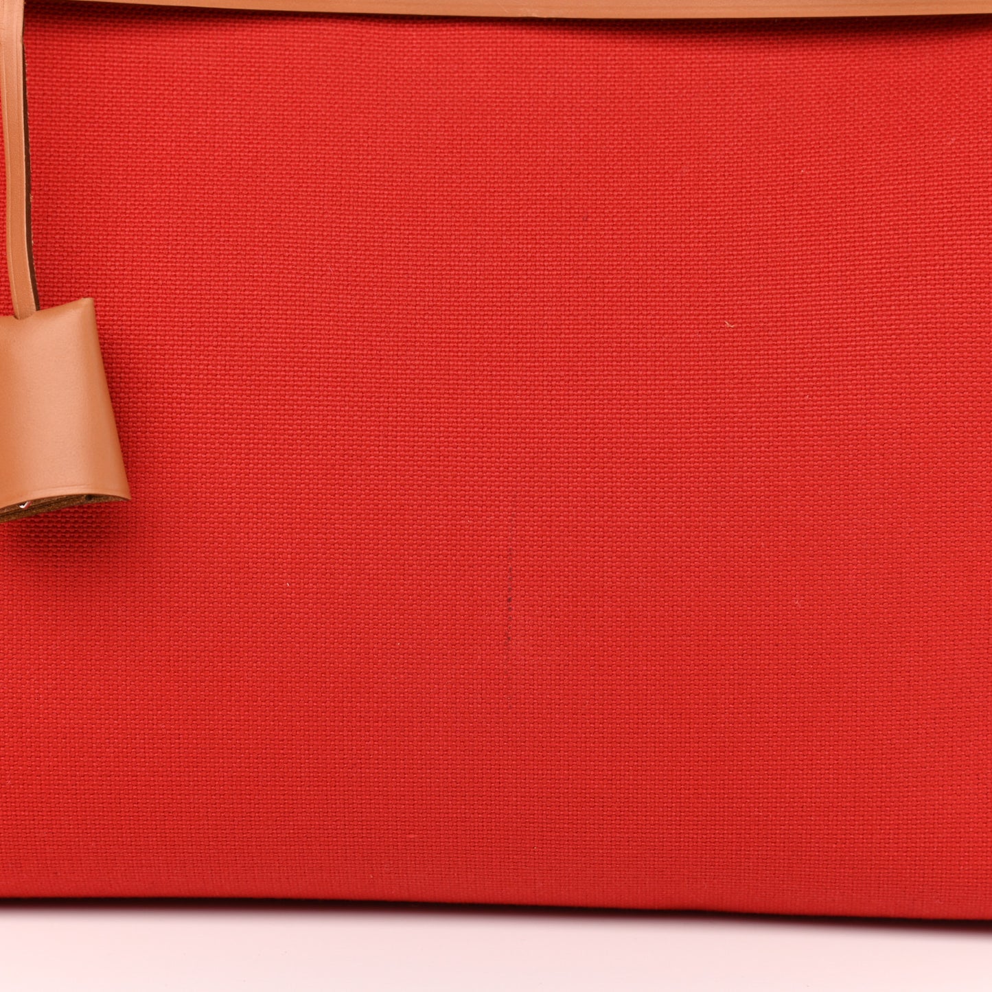Vache Hunter Toile Herbag Zip 31 PM Rouge Tomate Natural