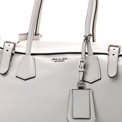 Prada City Calf Shopping Tote Talco 9 of 11