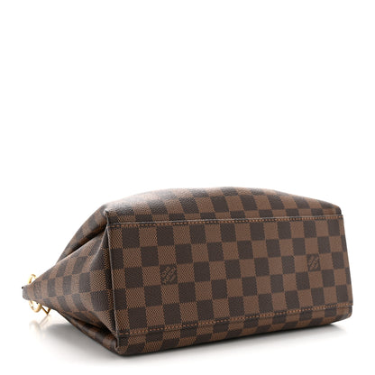 Louis Vuitton Damier Ebene Odeon Tote PM Black 4 of 10