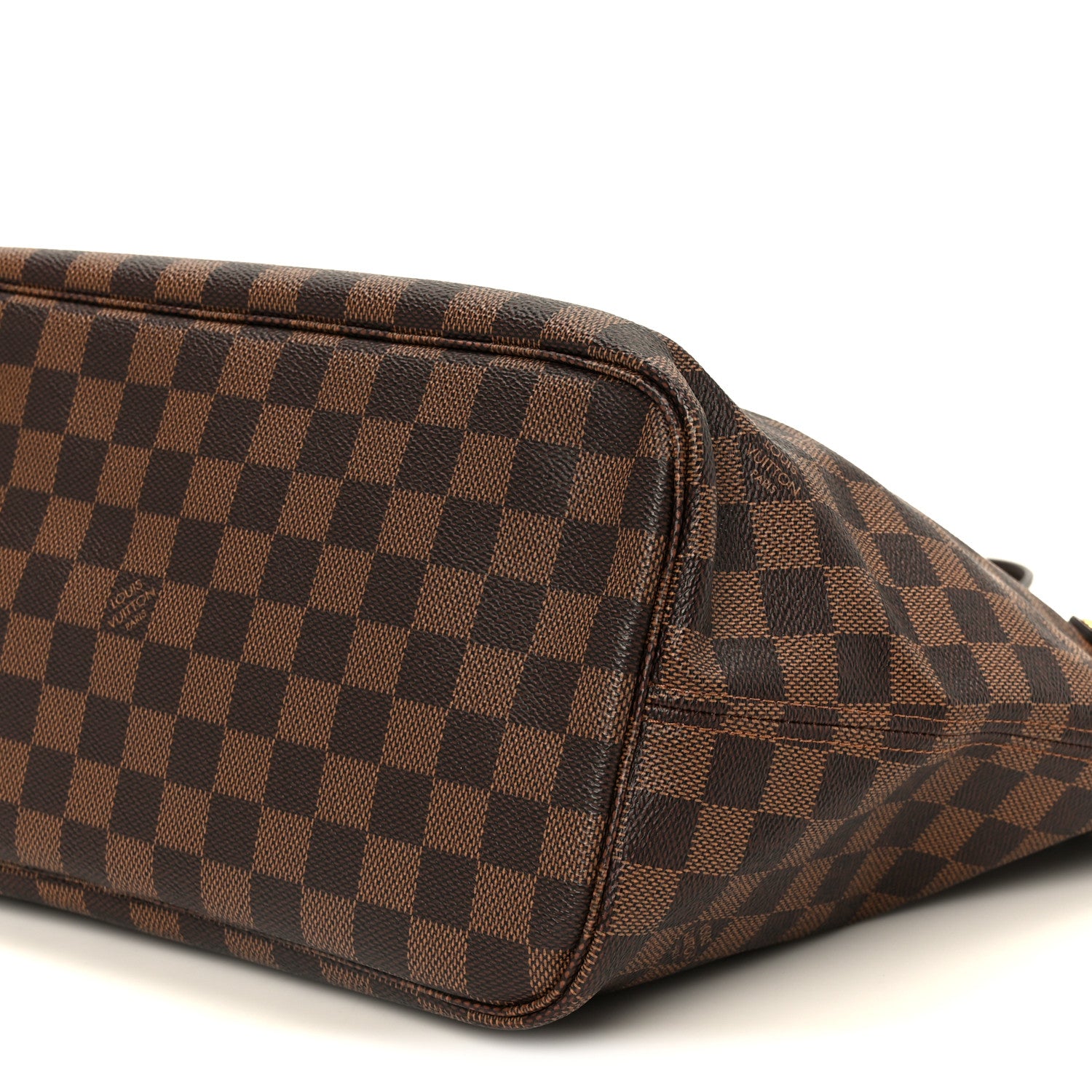 Louis Vuitton Damier Ebene Neo Neverfull MM Rose Ballerine 10 of 10