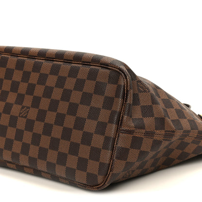 Louis Vuitton Damier Ebene Neo Neverfull MM Rose Ballerine 10 of 10