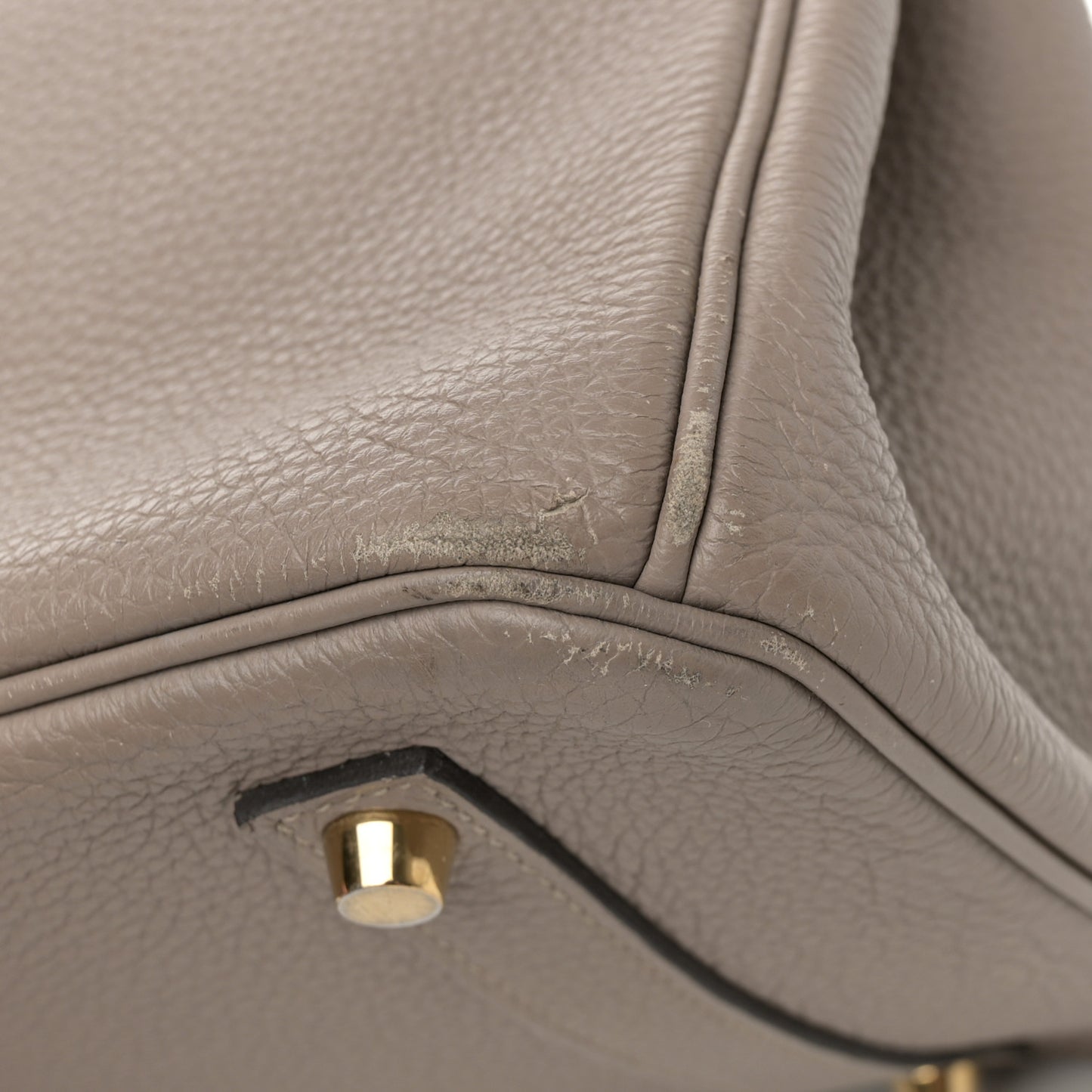 Togo Birkin 35 Gris Tourterelle