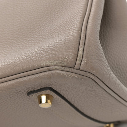 Hermes Togo Birkin 35 Gris Tourterelle 13 of 16