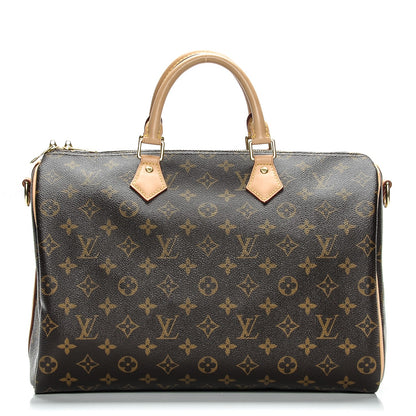 Louis Vuitton Monogram Speedy Bandouliere 35 1 of 7