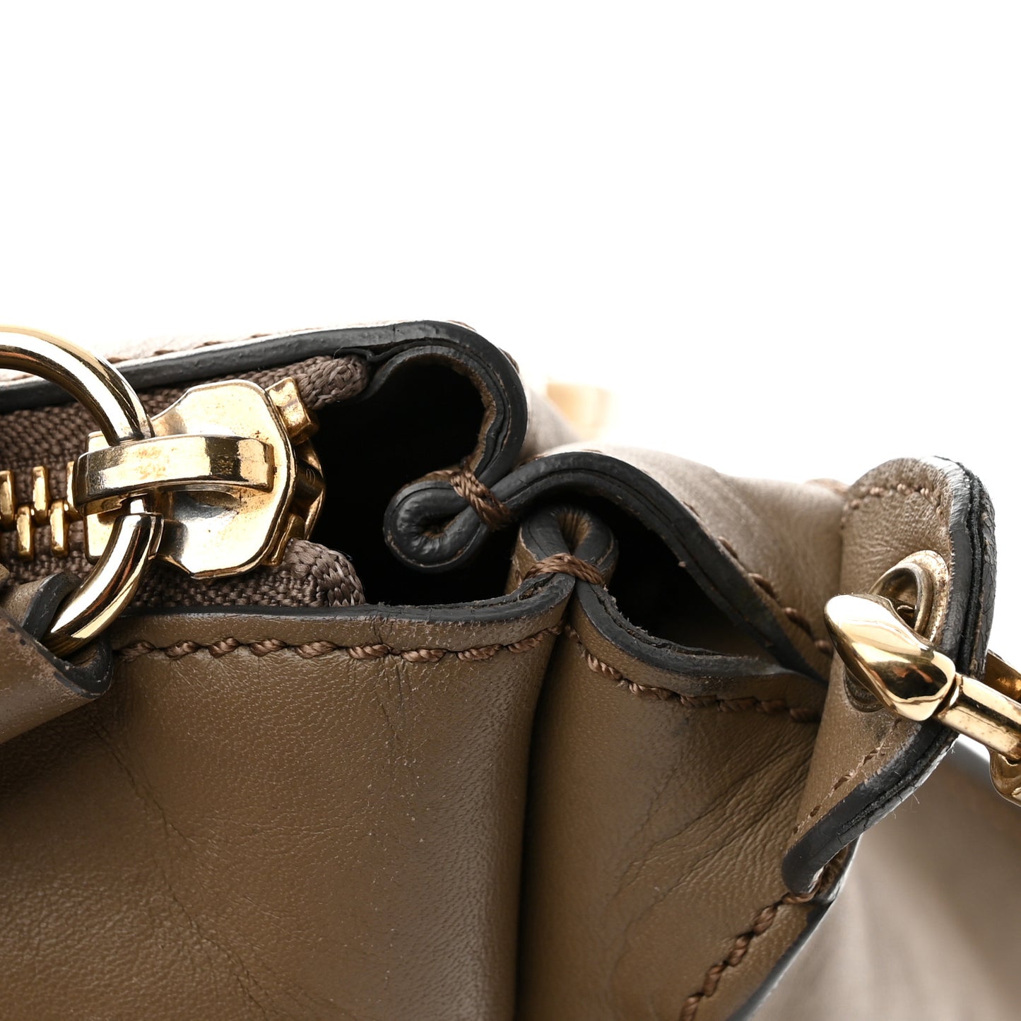 Calfskin Medium Marcie Satchel Anchor Grey