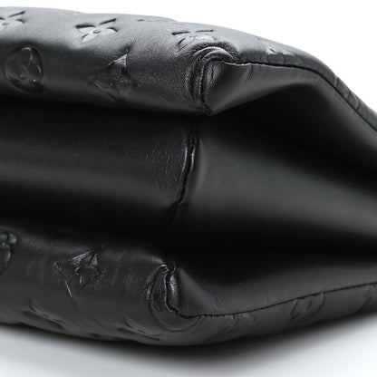 Louis Vuitton Lambskin Embossed Monogram Coussin PM Black 10 of 10