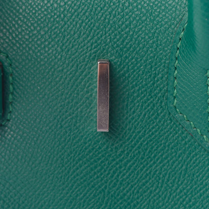 Hermes Epsom Birkin 30 Malachite 23 of 34
