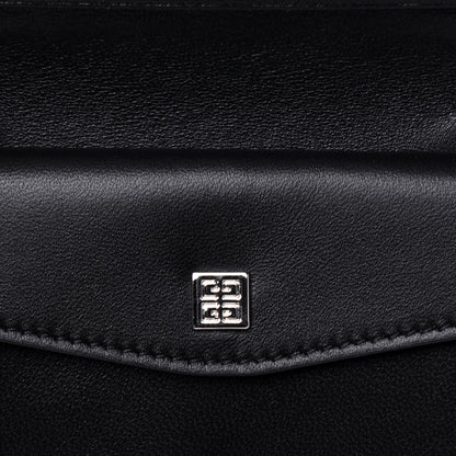 Givenchy Calfskin Eyelet GV3 Card Case Black 7 of 11