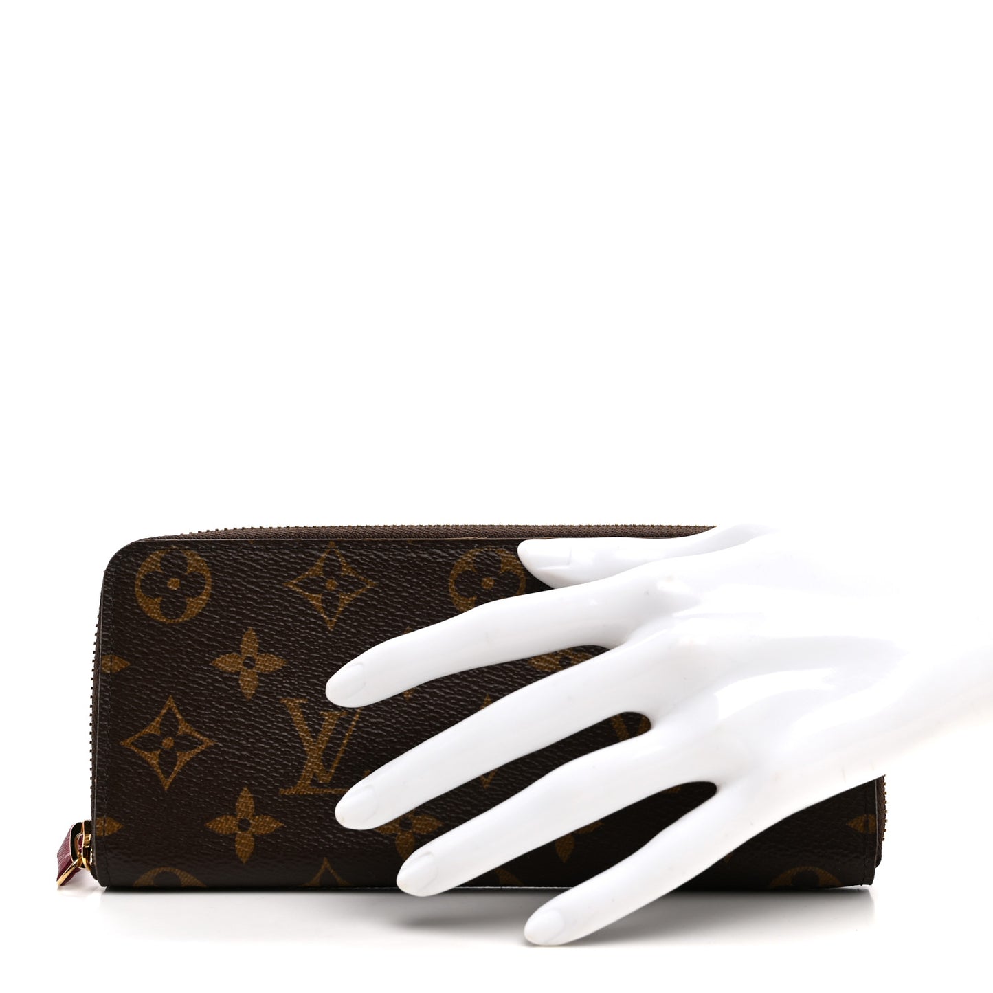 Monogram Clemence Wallet Fuchsia