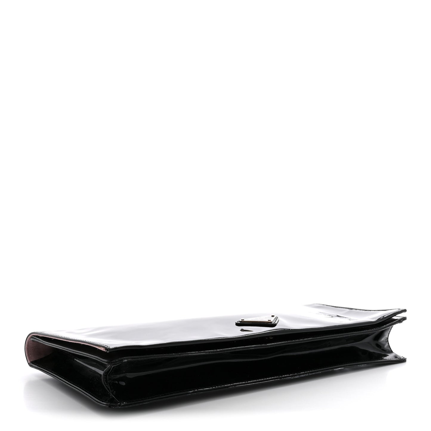 Vernice Metal Clutch Black